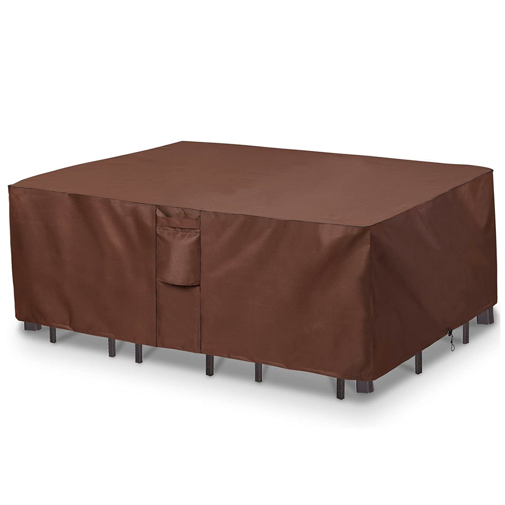 Outdoor Furniture Sunbrella - Cokelat 420D Tugas Berat Luar Ruangan