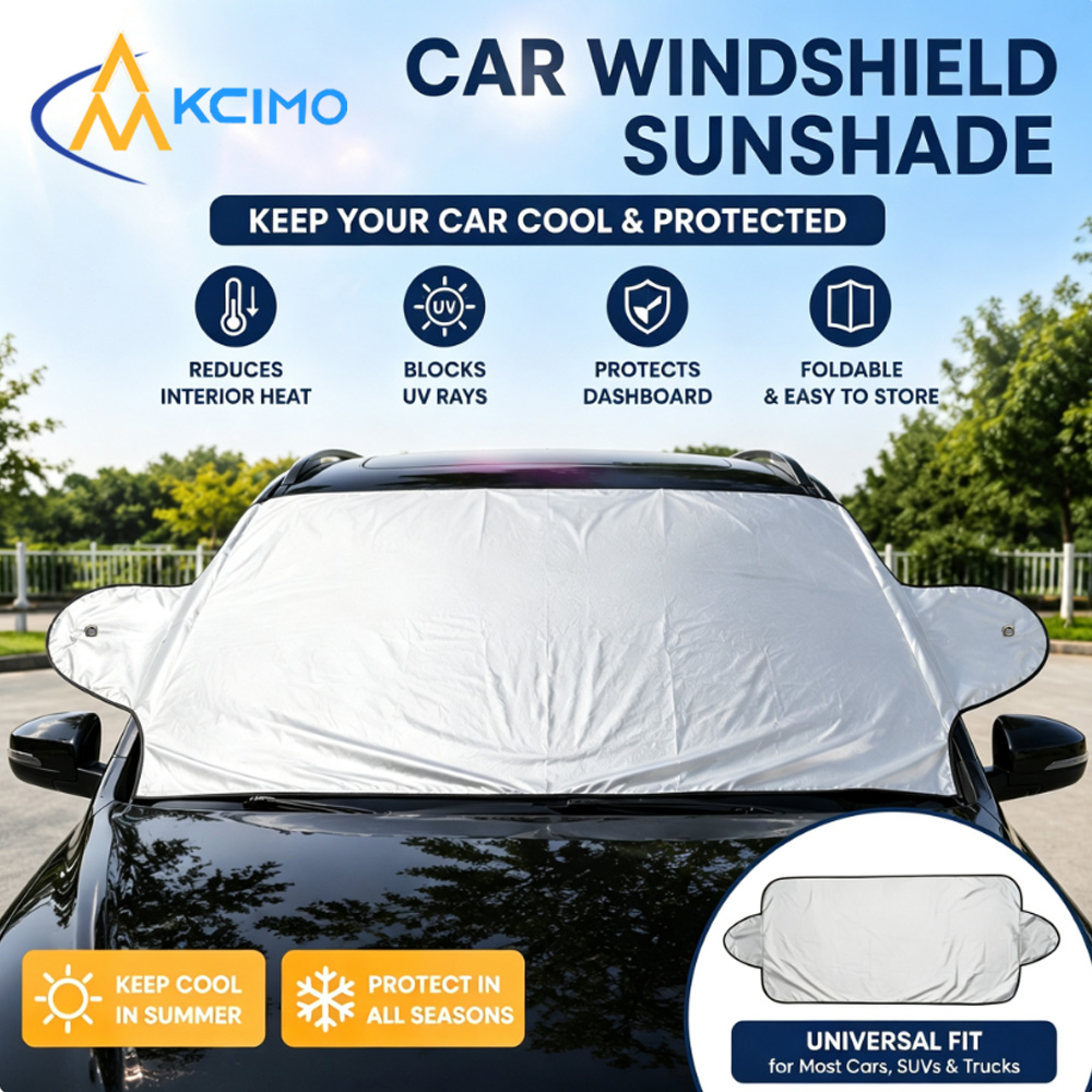 Sun Sail Shade - Pelindung Kaca Depan Mobil untuk Parkir