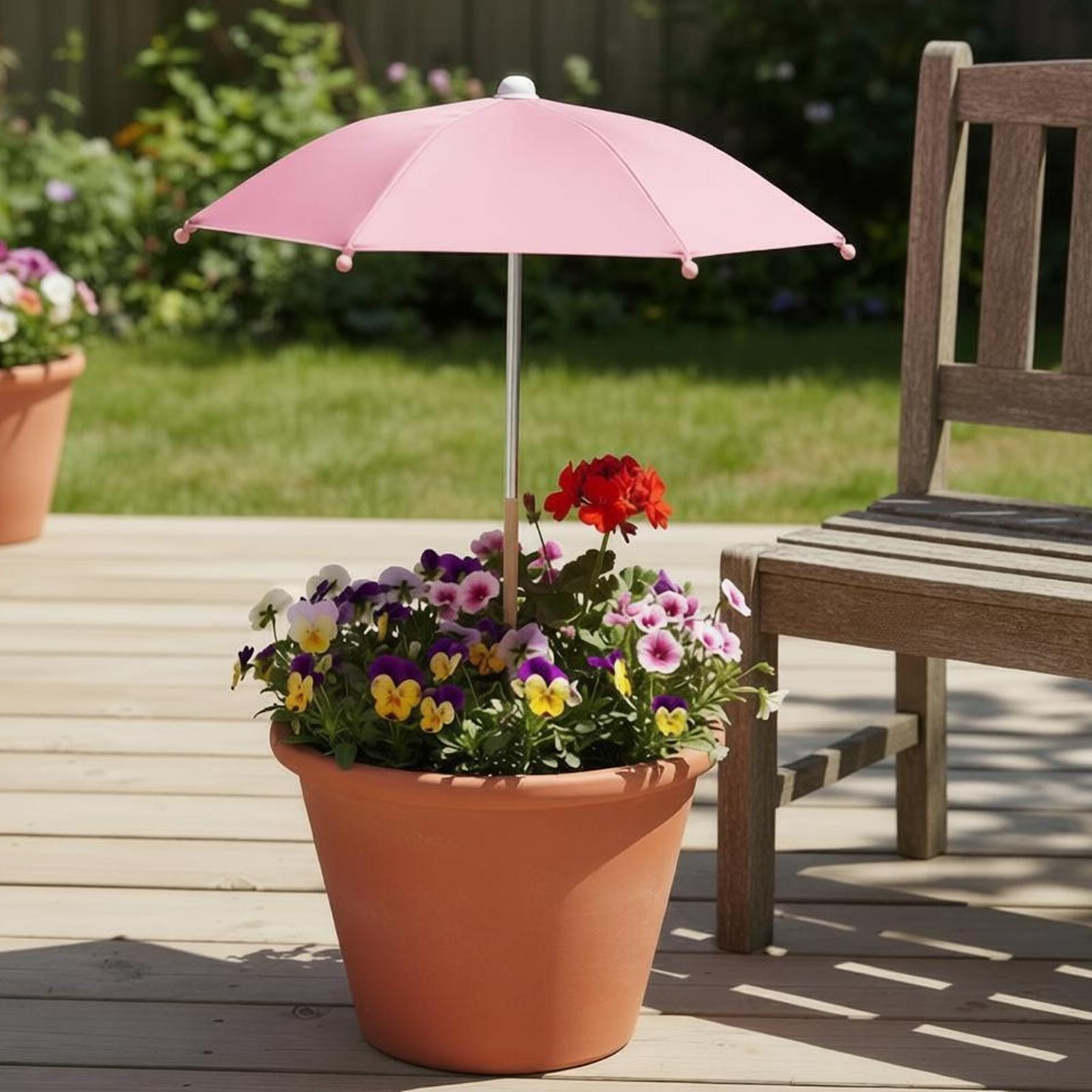 Outdoor Furniture With Umbrella - Payung Tanaman Pelindung Luar Ruangan Tahan