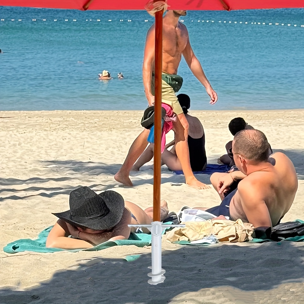 Outdoor Furniture With Umbrella - 1 Buah Penahan Payung Pantai Plastik