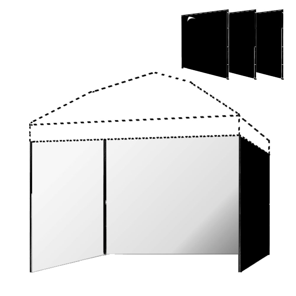 Gazebo Pop Up - Tenda Kanopi Sunwall Sidewall Gazebo Tahan
