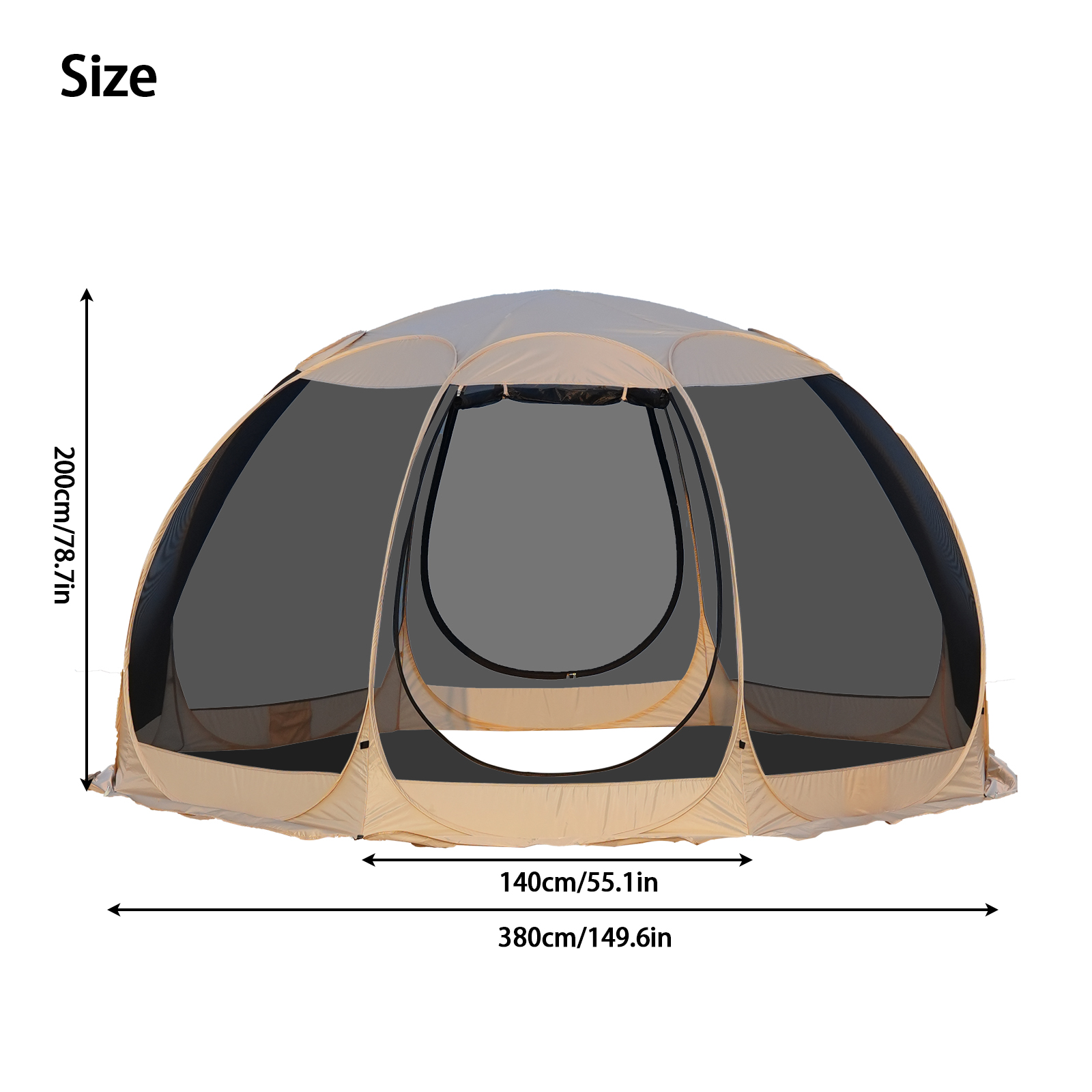 Tenda Layar Pop-up PAKICETUS u - Gazebo Pop Up ulasan dan harga