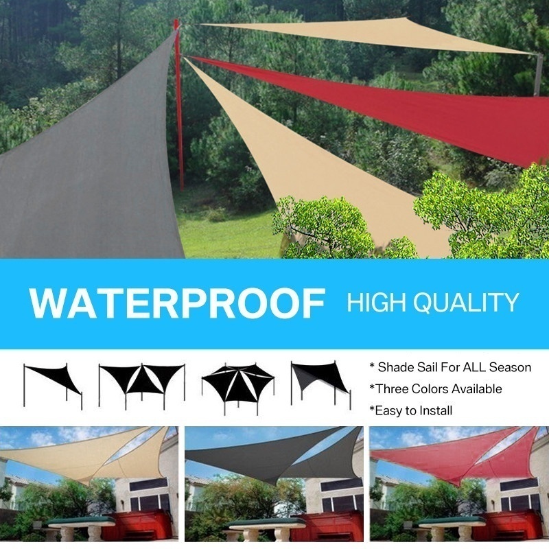 Layar Peneduh Segitiga Tahan A - Sun Sail Shade ulasan dan harga