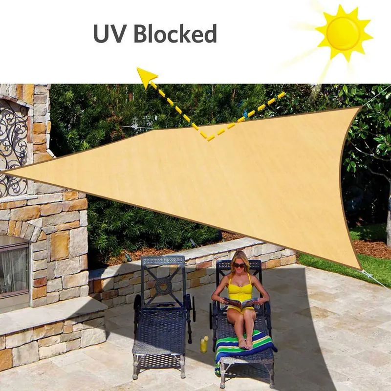 4X5M 5X6M Layar Naungan Perseg - Sun Sail Shade ulasan dan harga