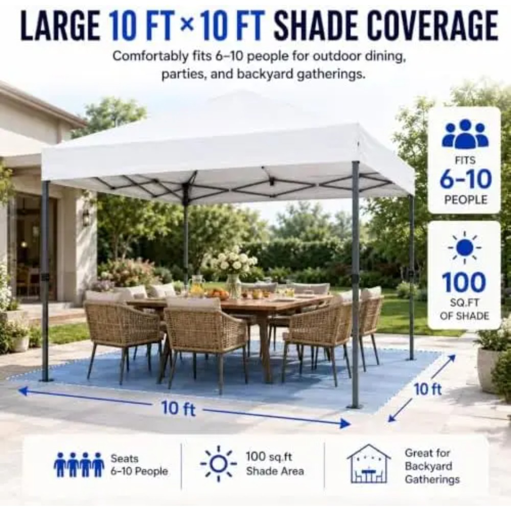 Tenda Kanopi Pop Up 10x10, Pem - Gazebo Pop Up ulasan dan harga
