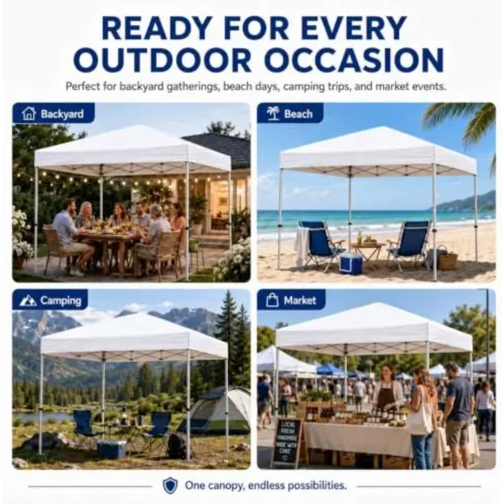 Tenda Kanopi Pop Up 10x10, Pem - Gazebo Pop Up ulasan dan harga