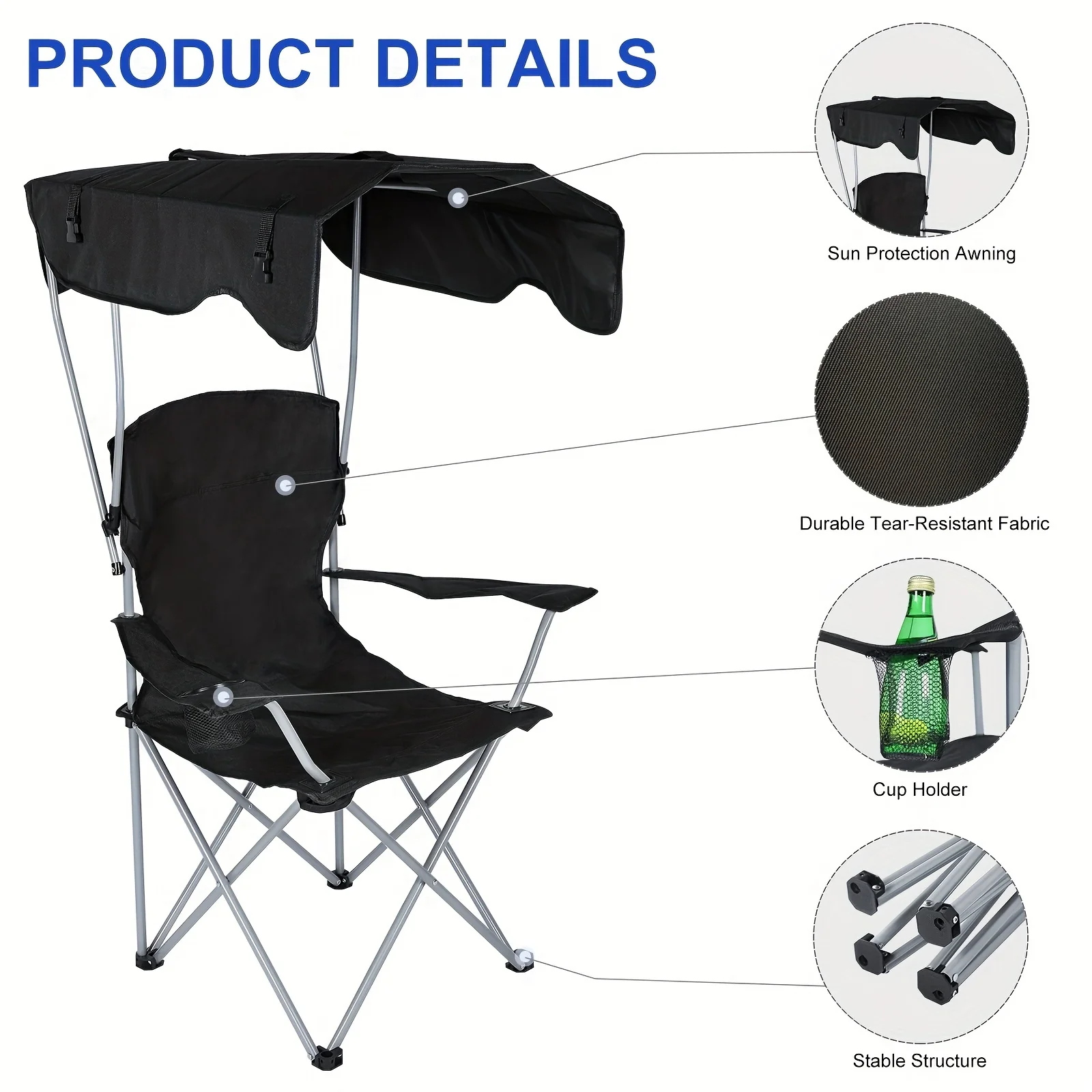 Kursi santai kanopi dengan ker - Outdoor Furniture Sunbrella ulasan dan harga