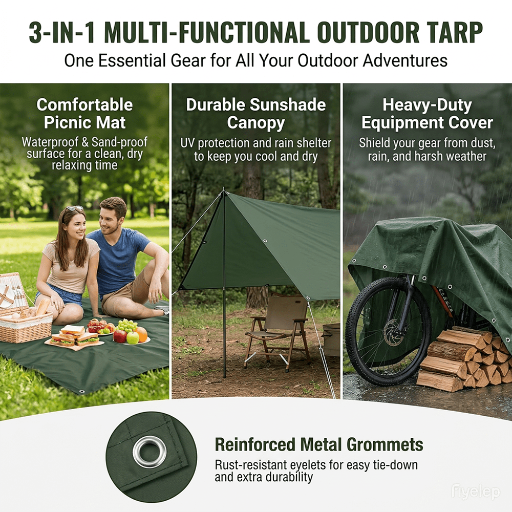 Terpal Tahan Air Multifungsi 3 - Outdoor Furniture Sunbrella ulasan dan harga