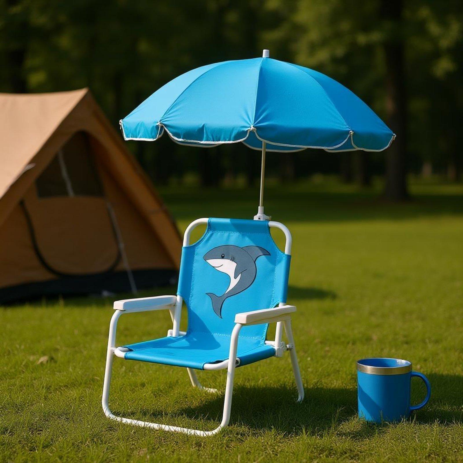 Kursi Pantai Anak dengan Payun - Outdoor Furniture Sunbrella ulasan dan harga