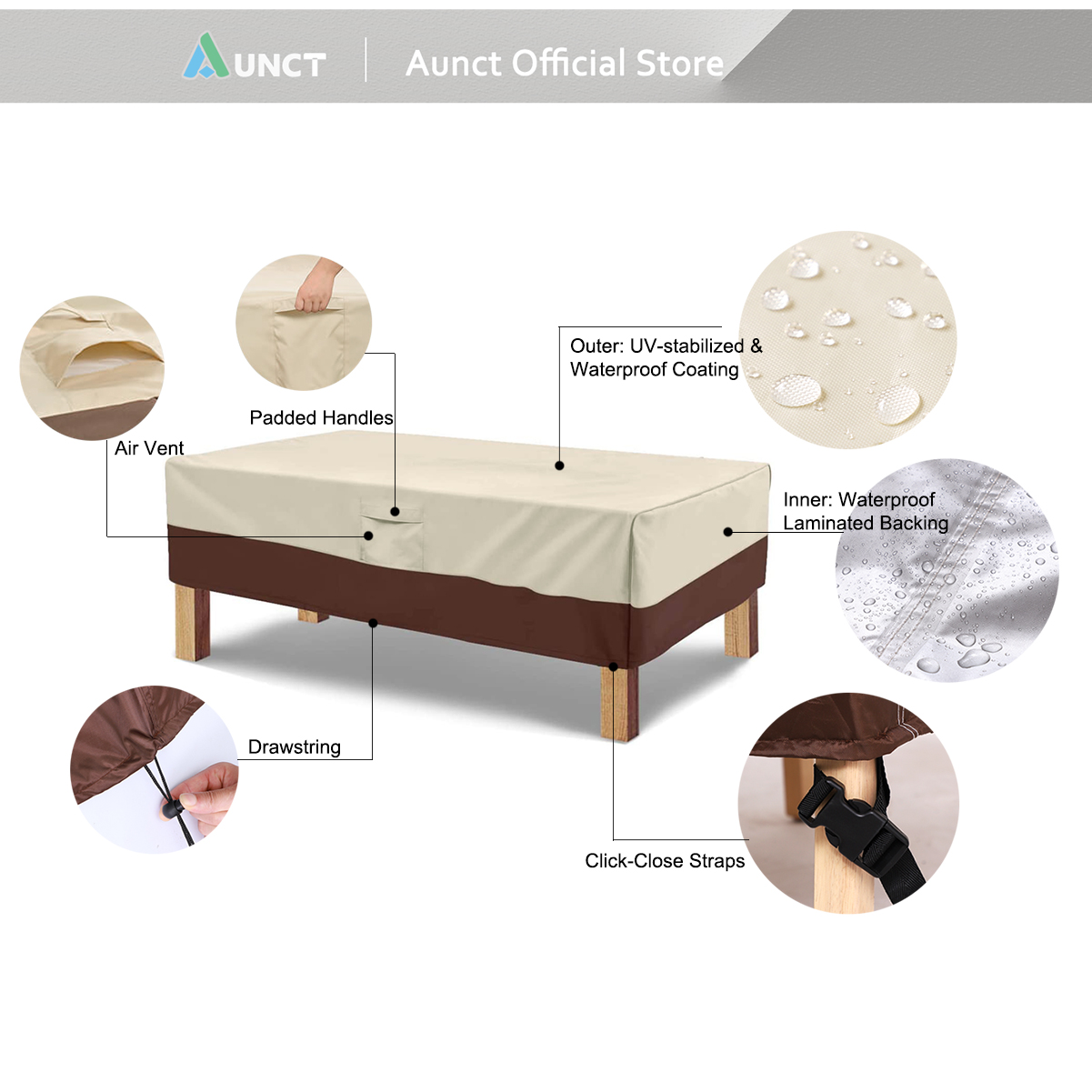 420D Penutup Furnitur Taman Lu - Outdoor Furniture Sunbrella ulasan dan harga