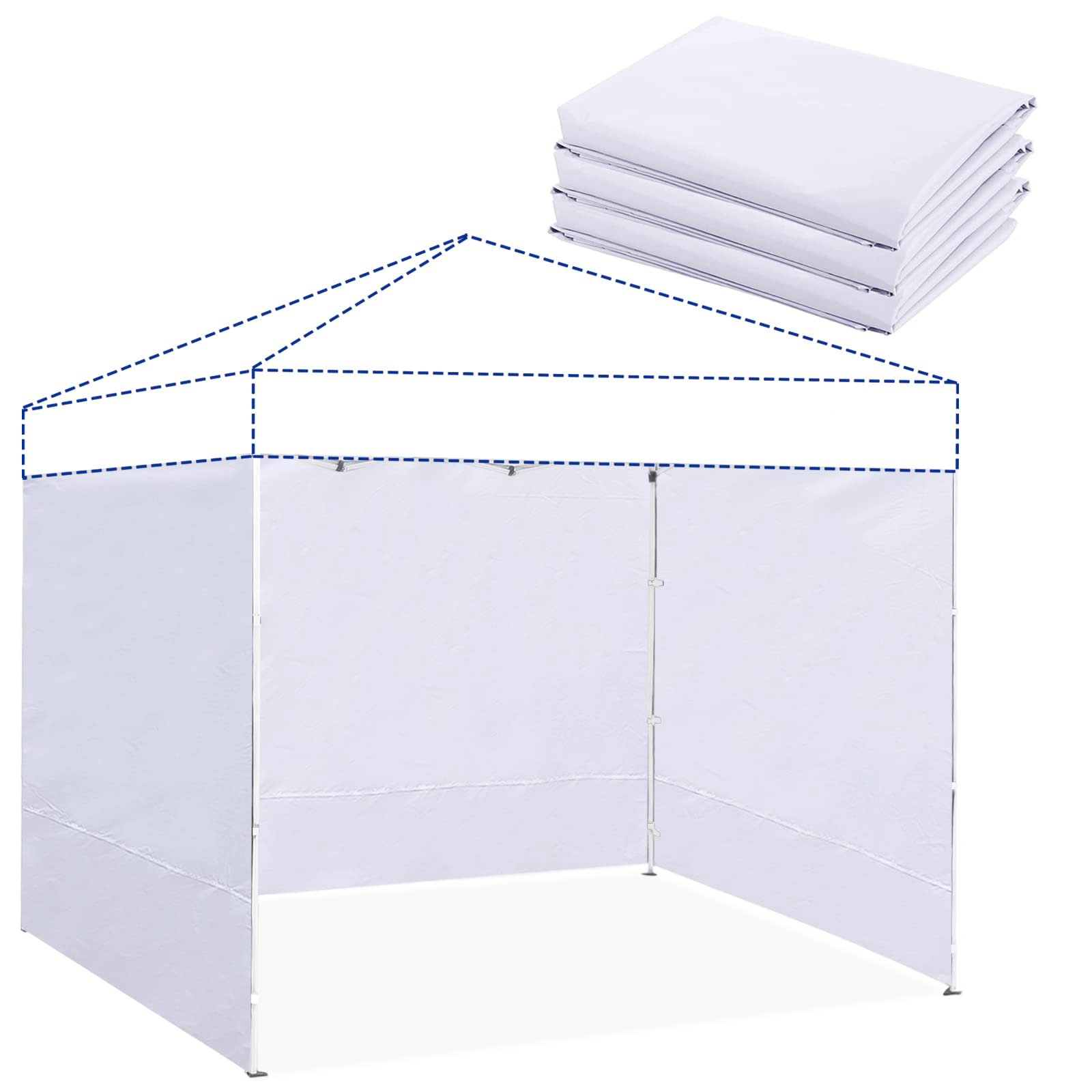 Tenda Kanopi Sunwall Sidewall  - Gazebo Pop Up ulasan dan harga