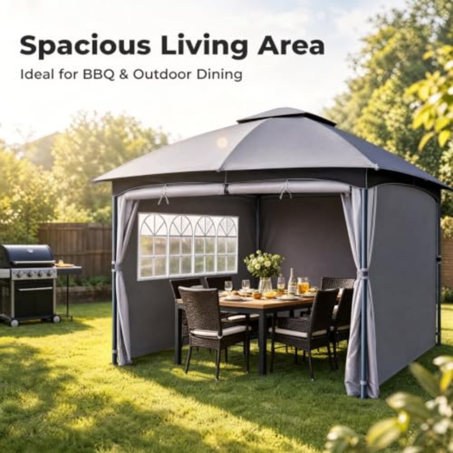 Gazebo Pop Up 13x13 Kaki denga - Gazebo Pop Up ulasan dan harga