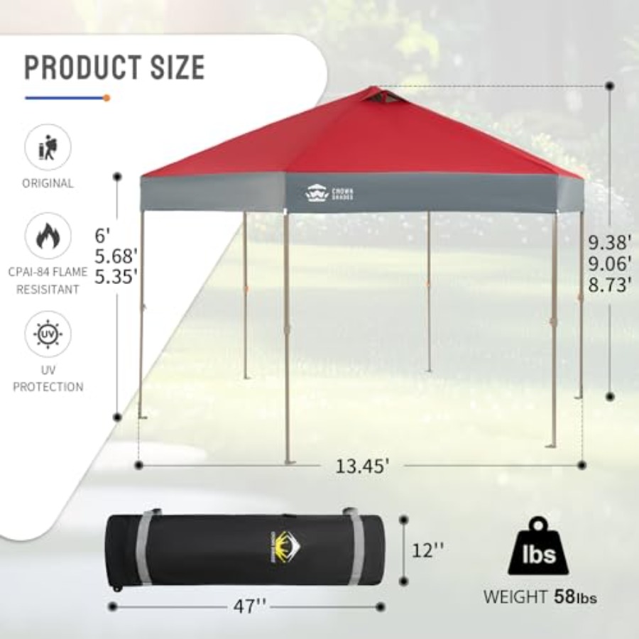 Gazebo Pop-up 14x14, tahun 202 - Gazebo Pop Up ulasan dan harga