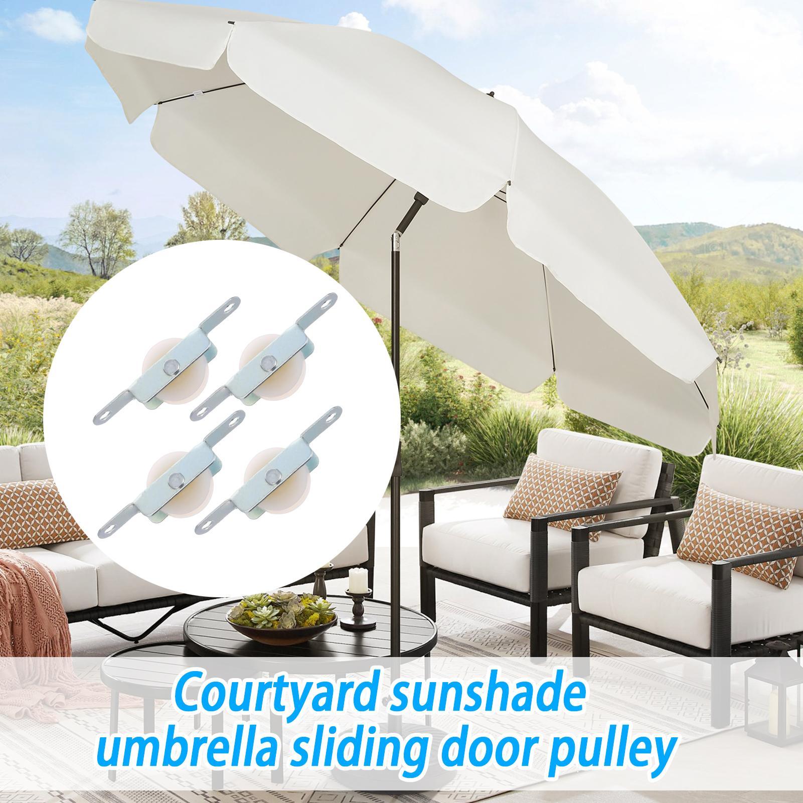 4 Buah Braket Katrol Tali Payu - Outdoor Furniture With Umbrella ulasan dan harga