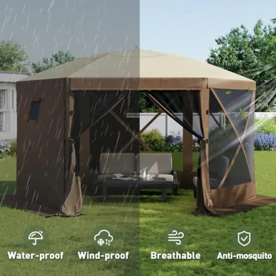 Tenda Pop Up 6 Sisi, Gazebo Po - Gazebo Pop Up ulasan dan harga