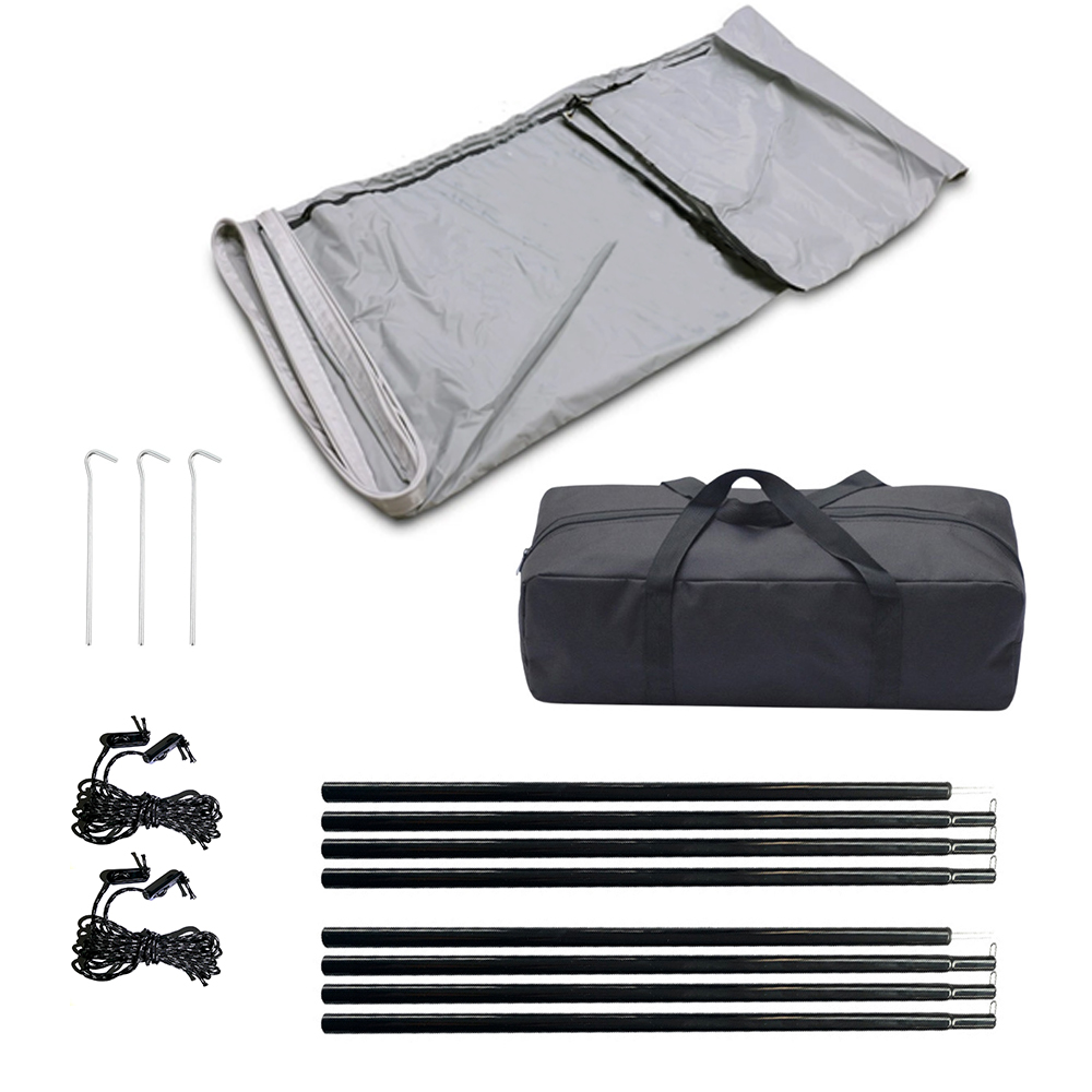 Kit Tenda Camping Outdoor 3x2. - Sun Sail Shade ulasan dan harga