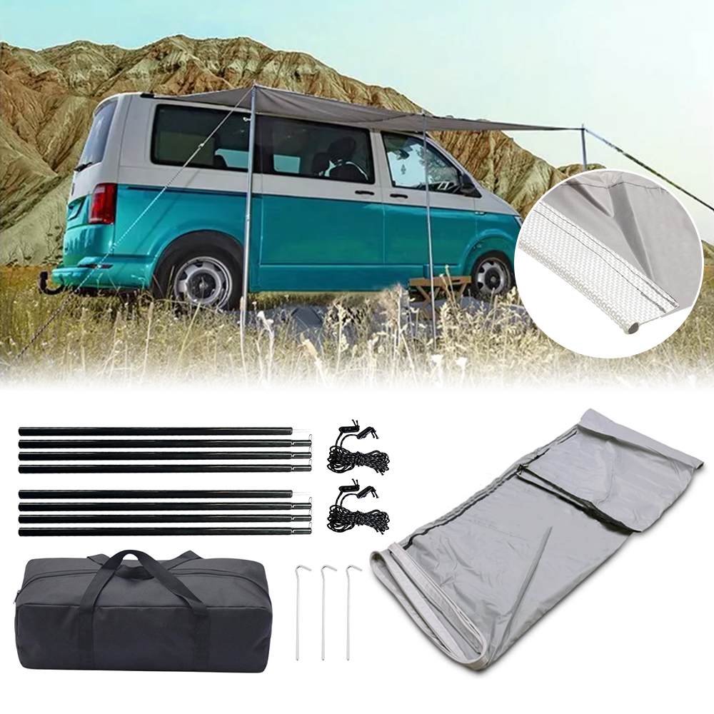 Kit Tenda Camping Outdoor 3x2. - Sun Sail Shade ulasan dan harga