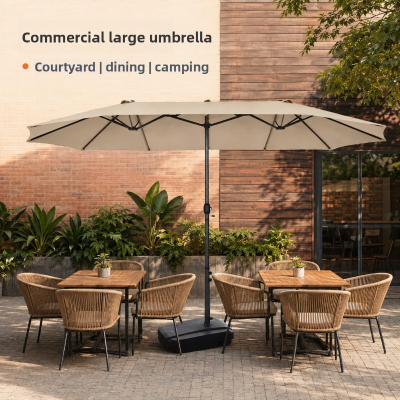 Payung Taman Luar Ruangan Besa - Outdoor Furniture With Umbrella ulasan dan harga