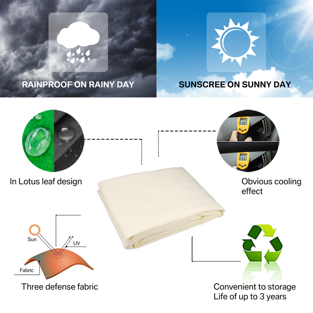 Layar naungan matahari, kanopi - Sun Sail Shade ulasan dan harga