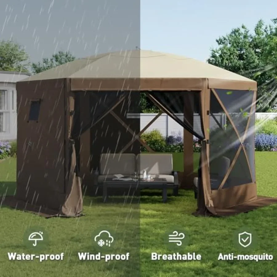 Tenda Pop Up 6 Sisi, Gazebo Po - Gazebo Pop Up ulasan dan harga