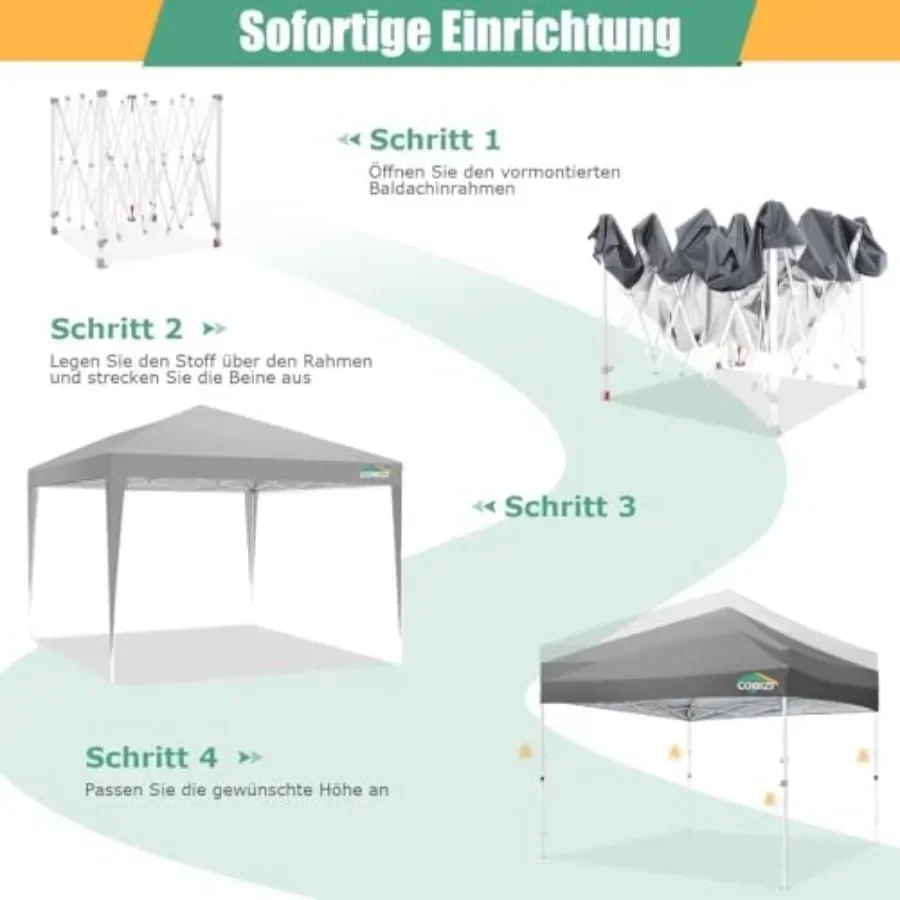 Tenda Pop Up 10x10 Tanpa Dindi - Gazebo Pop Up ulasan dan harga