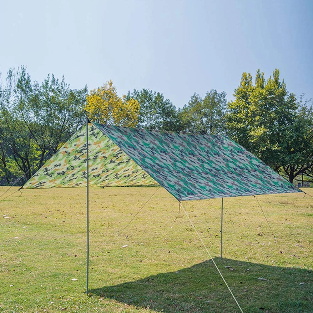 300X300Cm Tenda Kemah Tahan Ai - Sun Sail Shade ulasan dan harga